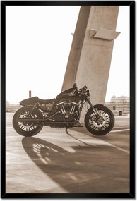 Poszterek keretben 40x60 Harley Davidson Motorkerékpár
