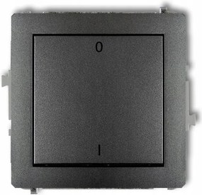 Kétpólusú grafit kapcsoló 11DWP-9 Deco Karlik