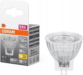 Led izzó GU4 MR11 3.5W 35W 2700K 36° 12V Osram