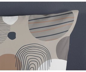 Szürke egyszemélyes-hosszabbított pamut ágyneműhuzat 140x220 cm Hendrik – Good Morning