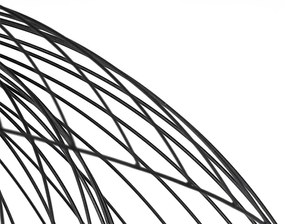 Design lógólámpa fekete 60 cm - Pua