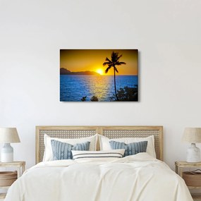 Kép - Naplemente a tenger felett (90x60 cm)