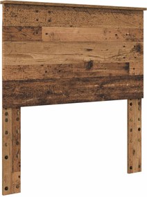 vidaXL Fejtámla Öreg fa 75 cm Faanyag