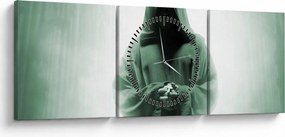 Kép - Szerzetes a sötétben (órával) (90x30 cm)