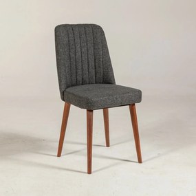 Vina étkezőszék Anthracite és Walnut