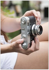 Poszterek 70x100 Vintage fényképezőgép