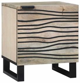 Éjjeliszekrények 2 pcs Természetes 40 x 33.5 x 46 cm