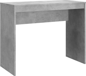 vidaXL betonszürke szerelt fa íróasztal 90 x 40 x 72 cm