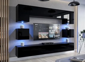 PRINCE CONCEPT AN1 MAGASFÉNYŰ FEkete NAPPALI BÚTOR