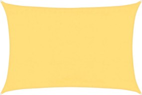 vidaXL bézs HDPE napvitorla 160 g/m² 3,5 x 5 m