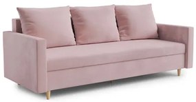ALMA Nagyméretű kinyitható kanapé Rózsaszín