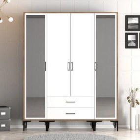 Ruhásszekrény Kiara RTR (dió + antracit). 1088537