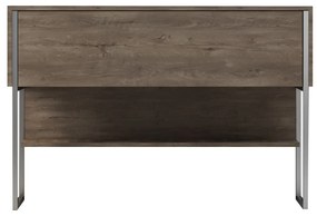 Komód Luxe - Silver, Walnut