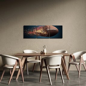 Kép - Rögbi labda akcióban (órával) (90x30 cm)
