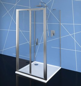 Polysan, EASY LINE zuhanykabin három falú 700x800mm, összecsukható ajtó, bal/jobb változat, átlátszó üveg, EL1970EL3215EL3215
