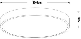 Lucide 79185/40/02 - LED Dimmelhető mennyezeti lámpa UNAR LED/24W/230V átm. 39,5 arany