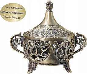 Cukrászda Lekvártartó Méz Kaviár Platter Sárgaréz