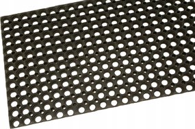 Lábtörlő Kültéri Áttört 22 mm Gumiszőnyeg 80x120 cm