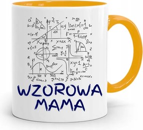 Sárga Bögre Ajándék Példaértékű Anyukának Anyukáknak fényképes nyomtatással