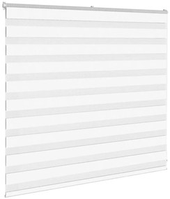 zebrafüggönnyel fehér szövetszélesség 150,9 cm poliészter