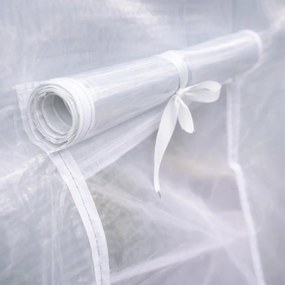 Fóliasátor 200x300x450 cm erősített vázzal+fólia