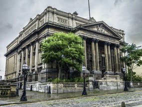 Poszter 40x30cm Megyei ház, Assaf Frank