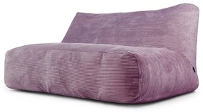 Lila kordbársony babzsákfotel Sofa Tube 160 – SLOWDOWN