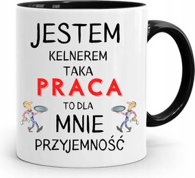 Pincérnek Bögre Fekete Az Ilyen Munka Öröm A fényképes nyomtatással