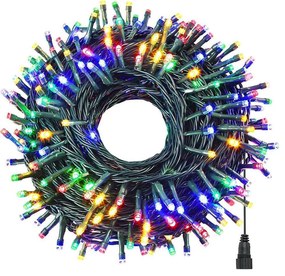 LED fényfüzér választható méretben és színben-480 LED-es -színes