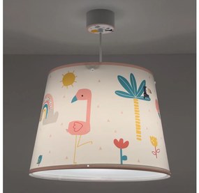 Dalber 82462 - Gyerek csillár FLAMINGO 1xE27/15W/230V