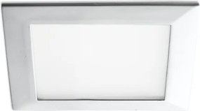 RENDL SEEYOU 11 négyzet alakú süllyesztett lámpa fehér 230V/350mA LED 10W 3000K