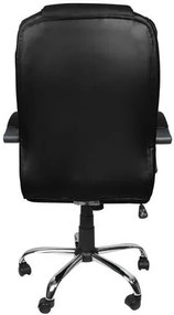 Office chair eco leather - black MALATEC