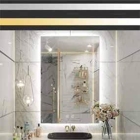 Tükör LED SQR 50x100cm