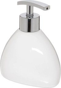 Szappanadagoló Elegáns Fehér Kerámia 10,5 x 8 x 13 CM Silk