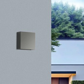 Brilagi - DOUBLERAY LED kültéri fali lámpatest, 4W, 230V, antracit, IP65