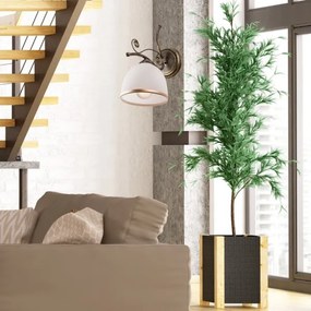 Fali lámpa RETRO II 1xE27/60W/230V arany patinás