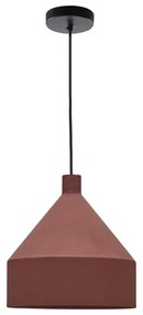 Terrakotta színű függőlámpa fém búrával ø 30 cm Peralta – Kave Home