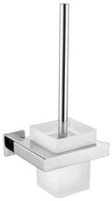 OMNIRES NL80620CR - Falra szerelhető WC kefe NELSON fényezett króm