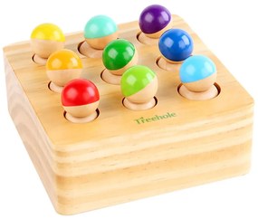 Formabeillesztő Montessori készségfejlesztő fajáték