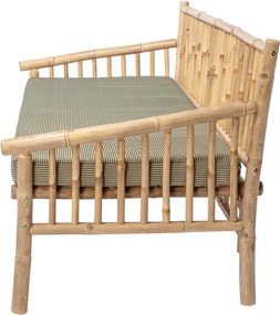 Bézs-natúr színű bambusz kerti kanapé Sole – Bloomingville