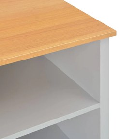 szürke TV-szekrény 95 x 39 x 58 cm