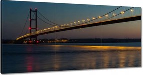 Festmények 180x90 Megvilágított híd