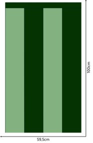 PIPPER. Textil öntapadó tapéta - Egy téglalap - Palack zöld színű Méret: 60cm, Szín: Kombináció