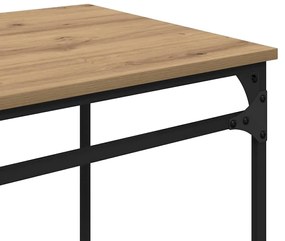 vidaXL Asztal Artisan tölgy 105 x 50 x 90 cm Faanyag