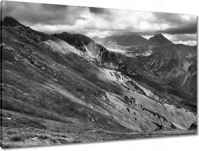 Vászonkép 90x60 Tátra Lengyel hegyek Kilátás