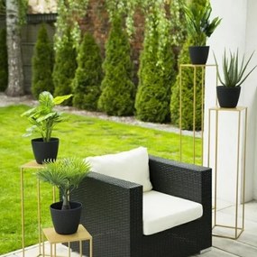 Virágállvány 100x24 cm arany színben