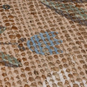 Natúr színű kézi szövésű juta keverék szőnyeg 160x230 cm Arriana – Flair Rugs
