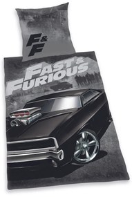 Herding Pamut ágynemű Fast nad Furious , 135 x 200cm, 80 x 80 cm
