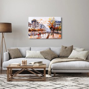 Kép - Városi élet (90x60 cm)