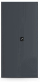 DAREK műhelyszekrény, 920 x 1850 x 500 mm, antracitszürke